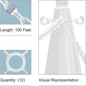 Mr. Chain® Cone Chain Connector Kit with 2