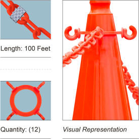 Mr. Chain® Cone Chain Connector Kit w/2