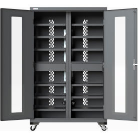 GoVets Mobile Charging Station Cabinet 48-1/16