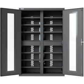 GoVets™ Stationary Charging Station Cabinet 16 48-1/16