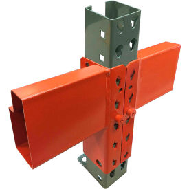 GoVets™ 144 Inch Pallet Rack Beam - Slotted 6250 lbs cap (2Pcs) 275711