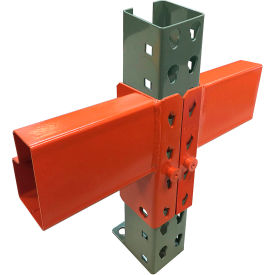GoVets™ 96 Inch Pallet Rack Beam - Slotted 5370 lbs cap (2Pcs) 277711