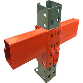 GoVets™ 108 Inch Pallet Rack Beam - Slotted 5380 lbs cap (2Pcs) 326413