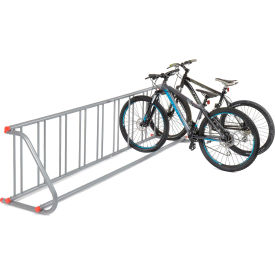GoVets™ Single-Sided Grid Bike Rack 9-Bike Capacity Powder Coated Steel 771652
