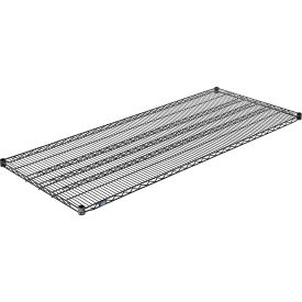 Nexel® S3072B Black Epoxy Wire Shelf 72