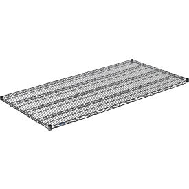 Nexel® S3672B Black Epoxy Wire Shelf 72