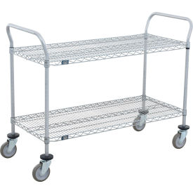 Nexel® Utility Cart 2 Shelf Nexelate® 30