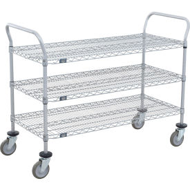 Nexel® Utility Cart 3 Shelf Nexelate® 30