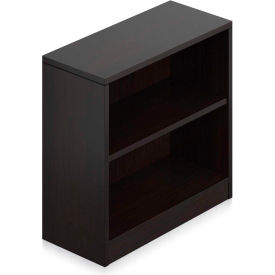 Offices To Go™ 1 Shelf Bookcase in Espresso - Executive Modular Furniture 0BC-AELSL3