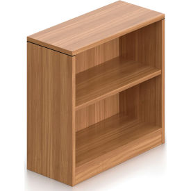 Offices To Go™ 1 Shelf Bookcase in Walnut - Executive Modular Furniture 0BC-AWLSL3