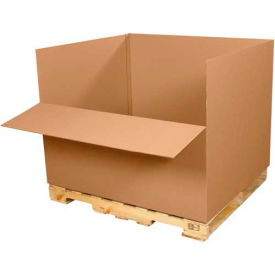 GoVets™ Easy Load Half Slotted Cargo Containers 48