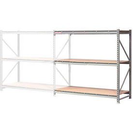 GoVets™ 3 Level Extra HD Bulk Storage Rack Wood Deck Add On 96