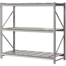 GoVets™ 3 Level Extra HD Bulk Storage Rack Steel Deck Starter 60