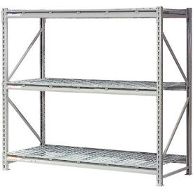 GoVets™ 3 Level Extra HD Bulk Storage Rack Wire Deck Starter 96