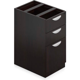 Offices To Go™ 3 Drawer Pedestal in Espresso - Executive Modular Furniture 2BBF-AELSL2