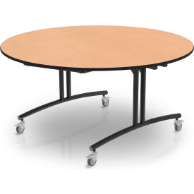 GoVets™ Mobile Flip-Top Cafeteria Table 60