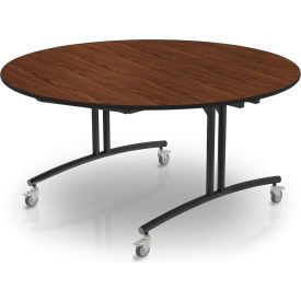 GoVets™ Mobile Flip-Top Cafeteria Table 60