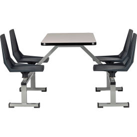 Interion Cluster Swivel Booth Particleboard Core/T-Mold 24