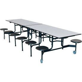 GoVets™ Mobile Cafeteria Table with Stools 12'L x 29