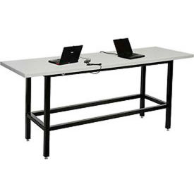 Interion® Standing Height Table With Power 96