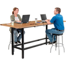 Interion® Standing Height Table With Power 96