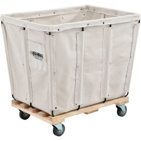 GoVets™ KD 12 Bushel Canvas Basket Bulk Truck 355800