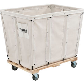 GoVets™ KD 16 Bushel Canvas Basket Bulk Truck 357800