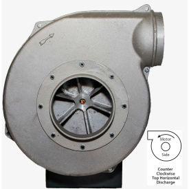 GoVets™ Aluminum TEFC Blower 3 HP Single Phase CCW Top Horiz. 1575 CFM 3062B70