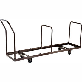 Interion® Chair Cart for Folding Chairs - Vertical Stack - 35 Chair Capacity 431277