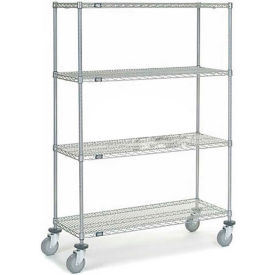 Nexel® 4 Shelf Truck Chrome 48