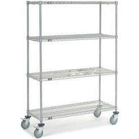Nexel® 4 Shelf Truck Chrome 48