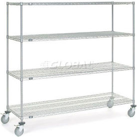 Nexel® 4 Shelf Truck Chrome 72