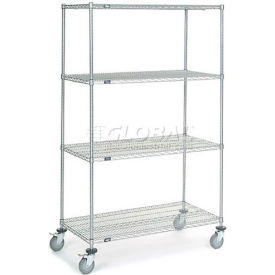 Nexel® 4 Shelf Truck Chrome 48