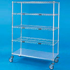 Nexel® 5 Shelf Truck Chrome 36