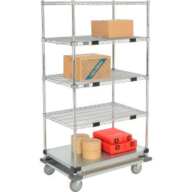 Nexel® 5 Shelf Truck Chrome 36