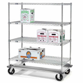 Nexel® 4 Shelf Truck Chrome 48