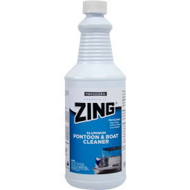 ZING® - Formula IV Aluminum Pontoon & Boat Cleaner Quart Bottle 12/Case - N879-Q12 9-Q12N87