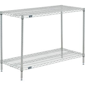 Nexel® 2 Shelf Poly-Z-Brite® Wire Shelving Unit Starter 30