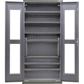 GoVets Clear-View Configurable Charging Cabinet 36