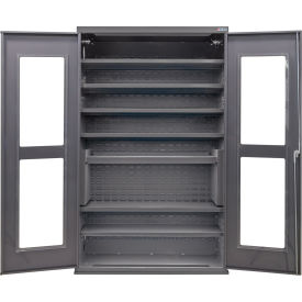 GoVets Clear-View Configurable Charging Cabinet 48