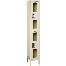 GoVets™ 2-Tier 2 Door Clear View Locker 12