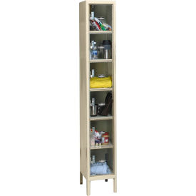 GoVets™ 6-Tier 6 Door Clear View Locker 12