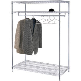 Free Standing Clothes Rack - 3-Shelf - 48