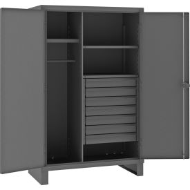 GoVets™ HD Combination Cabinet with 7 Drawers 12 Gauge 48