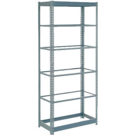 GoVets 6 Shelf Commercial Duty Boltless Shelving Starter 36