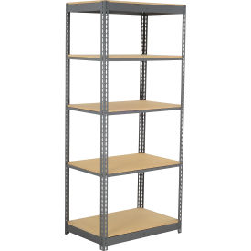 GoVets 5 Shelf Commercial Duty Boltless Shelving Starter 36