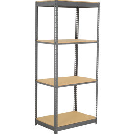 GoVets 4 Shelf Commercial Duty Boltless Shelving Starter 36