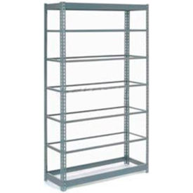 GoVets 7 Shelf Commercial Duty Boltless Shelving Starter 48