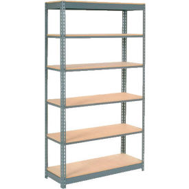 GoVets 6 Shelf Commercial Duty Boltless Shelving Starter 48