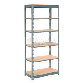 GoVets 6 Shelf Commercial Duty Boltless Shelving Starter 48